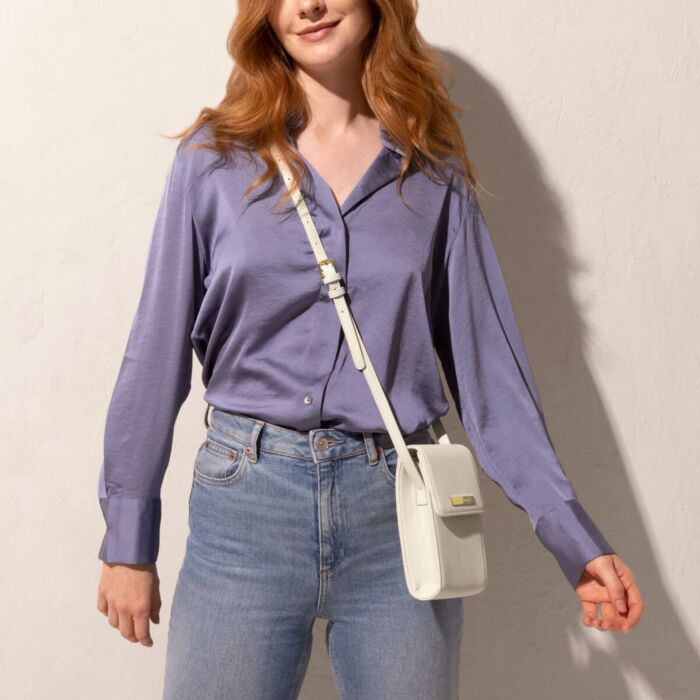 Katie Loxton Taylor Crossbody Bag - Off White
